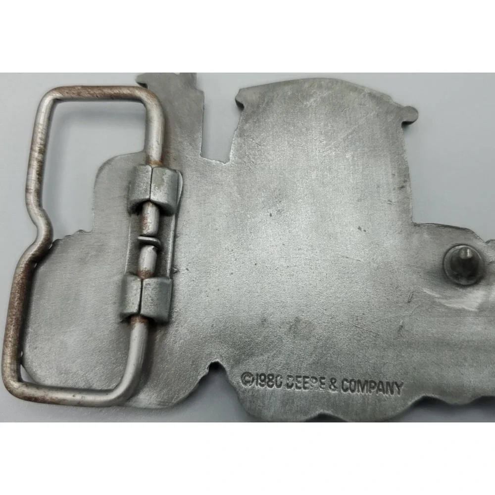 John Deere‎ big sexy tractor belt buckle Iron Horse 1980 Model 8440